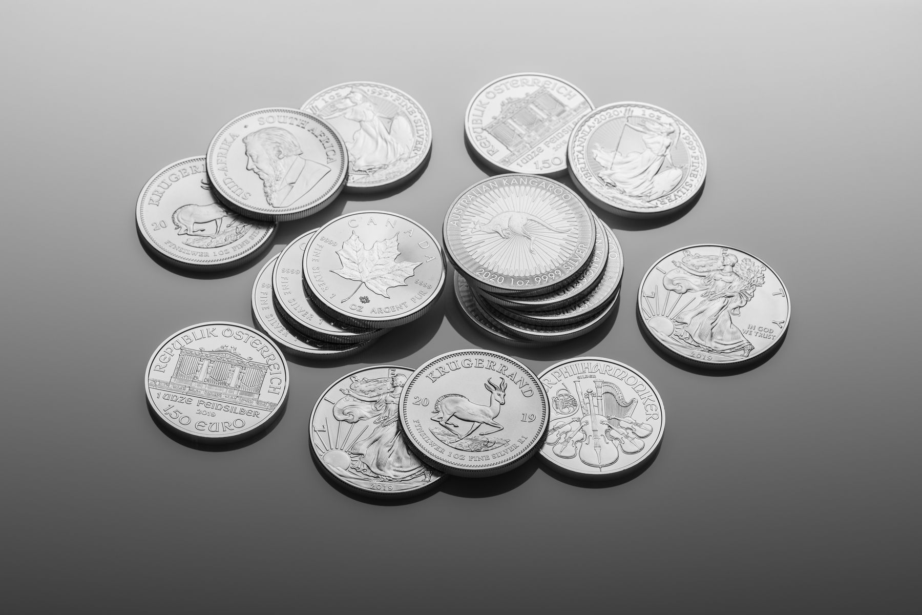 Silver Eagle & Maple Leaf